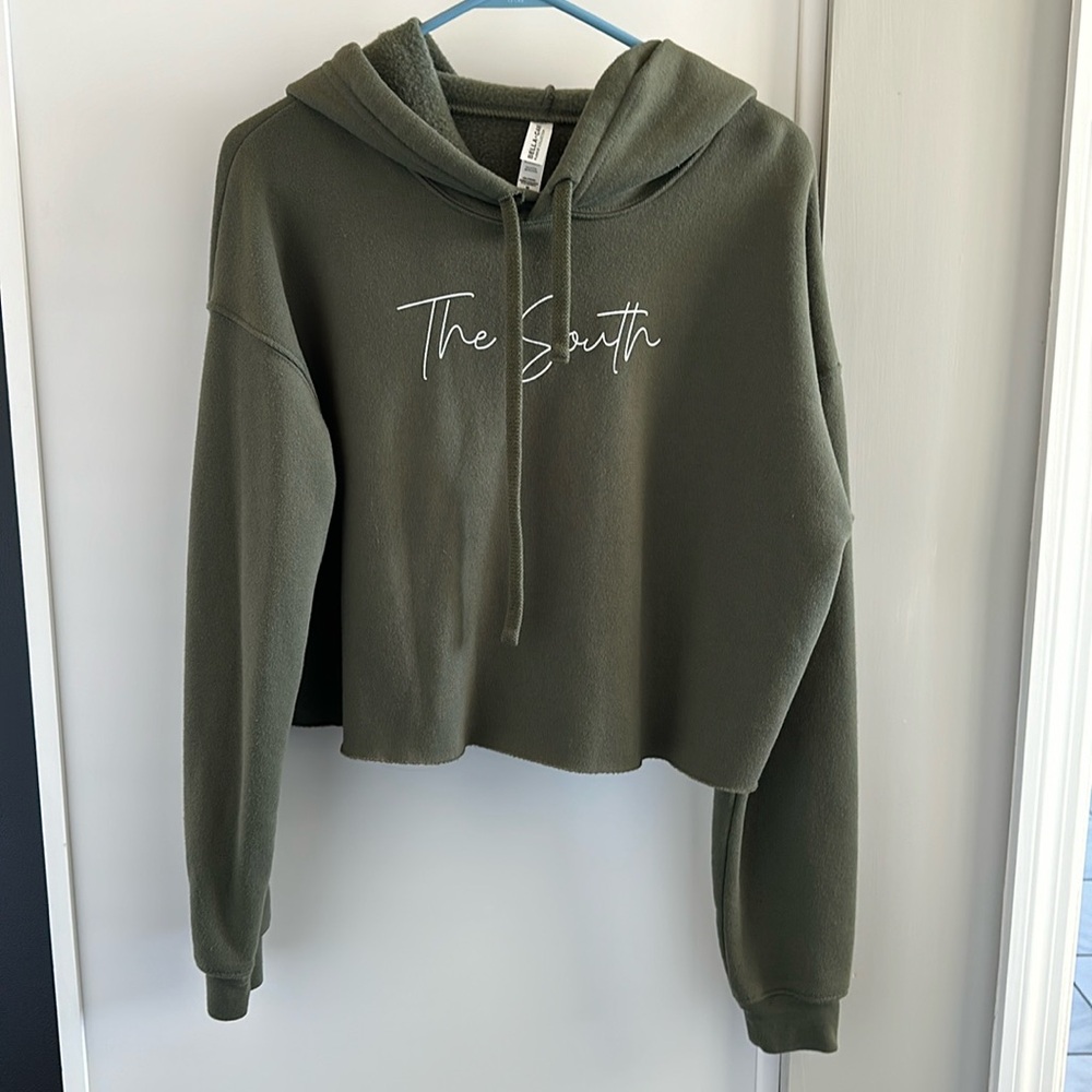 The South - cropped hoodie